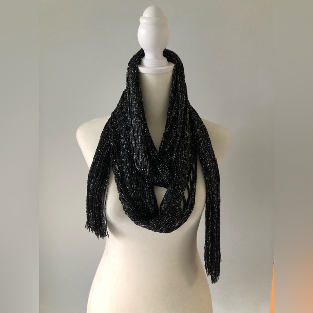 Beautiful Crochet-Look Scarf